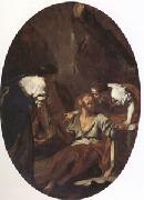 CAVALLINO, Bernardo Lot and His Daughters (mk05) oil on canvas